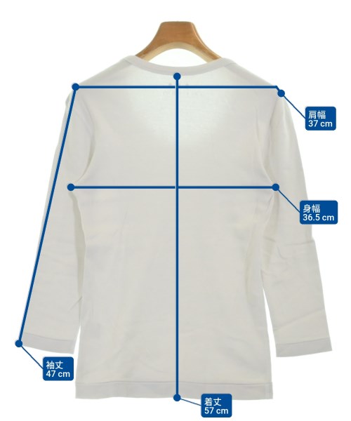 three dots（スリードッツ）Tシャツ・カットソー グレー サイズ:S レディース/2200680038036