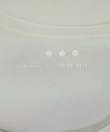 three dots（スリードッツ）Tシャツ・カットソー グレー サイズ:S レディース/2200680038036