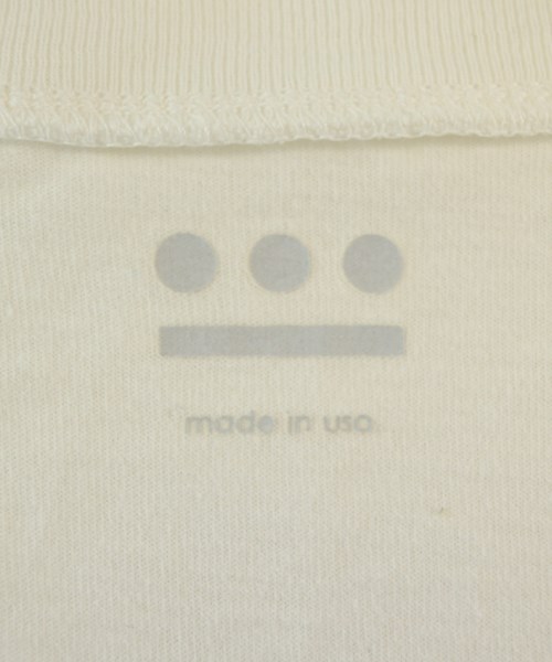 three dots（スリードッツ）Tシャツ・カットソー 白 サイズ:XL メンズ/2200684989198