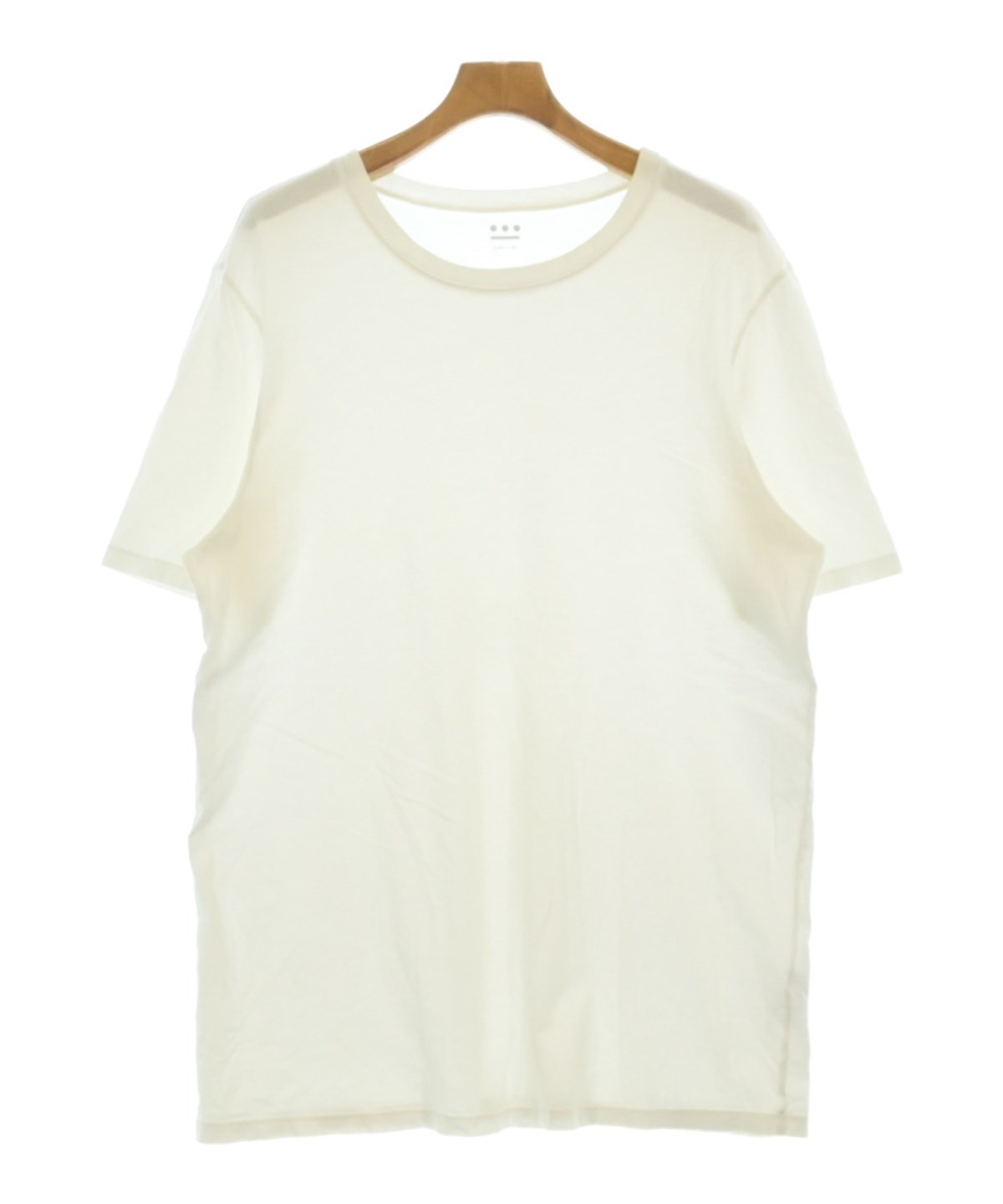 three dots（スリードッツ）Tシャツ・カットソー 白 サイズ:XL メンズ