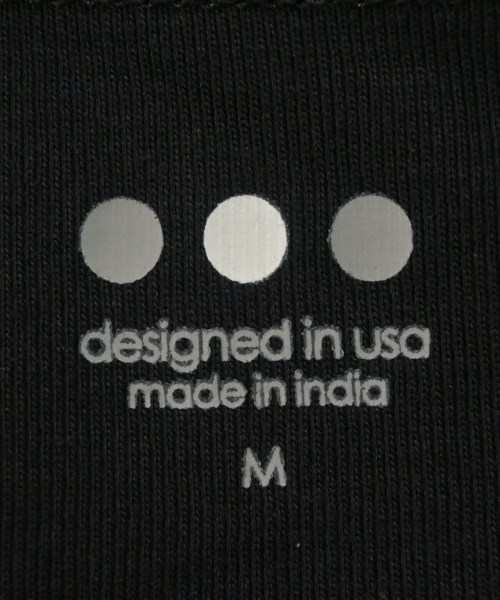 three dots（スリードッツ）Tシャツ・カットソー 黒 サイズ:M レディース/2200688165031