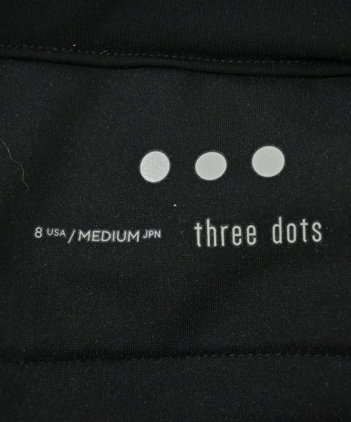 three dots（スリードッツ）その他 黒 サイズ:M レディース/2200693300069