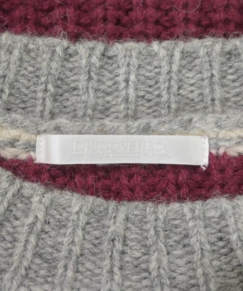 DISCOVERED（ディスカバード）ニット・セーター グレー サイズ:F メンズ/2200634669088