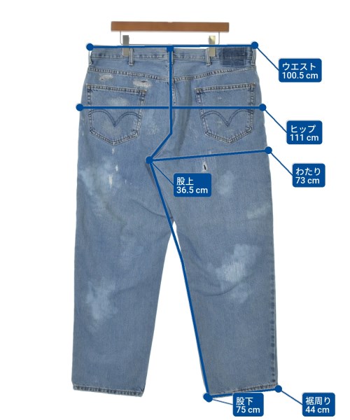 DISCOVERED（ディスカバード）デニムパンツ 青 サイズ:F メンズ/2200634661136