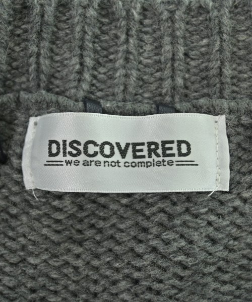 DISCOVERED（ディスカバード）カーディガン グレー サイズ:1(S位) メンズ/2200620395427