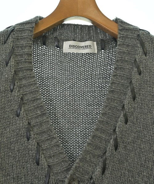 DISCOVERED（ディスカバード）カーディガン グレー サイズ:1(S位) メンズ/2200620395427