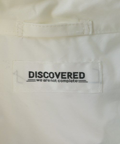 DISCOVERED（ディスカバード）カジュアルシャツ 白 サイズ:3(L位) メンズ/2200612610231