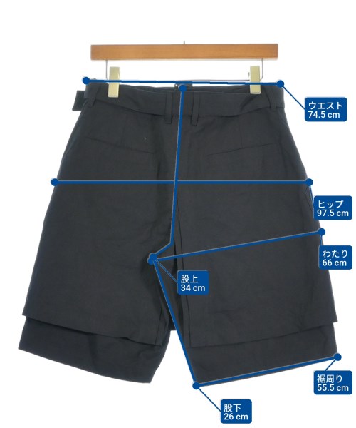 DISCOVERED（ディスカバード）ショートパンツ 黒 サイズ:2(M位) メンズ/2200669575019