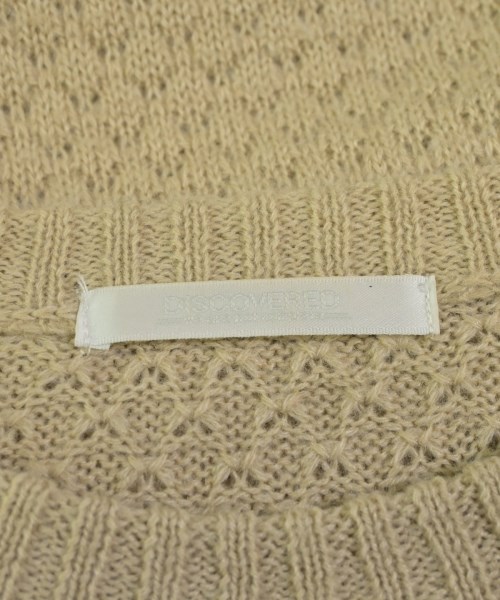 DISCOVERED（ディスカバード）ニット・セーター ベージュ サイズ:2(M位) メンズ/2200654835098