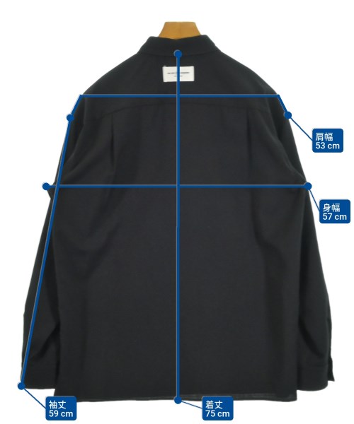 DISCOVERED（ディスカバード）カジュアルシャツ 黒 サイズ:2(M位) メンズ/2200654931035