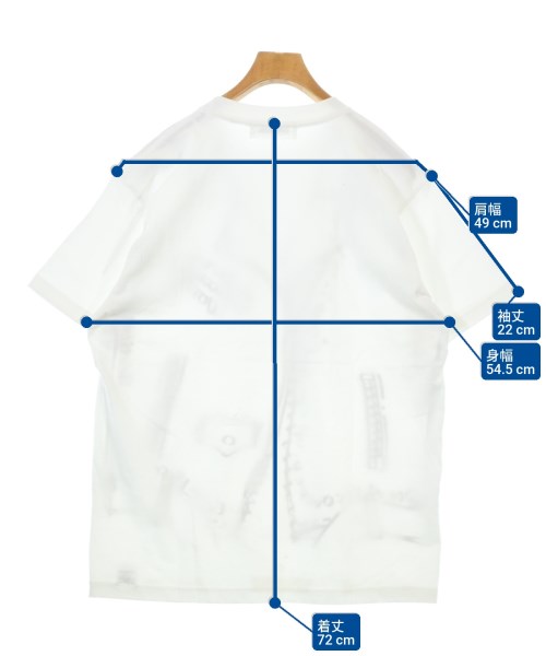 DISCOVERED（ディスカバード）Tシャツ・カットソー 白 サイズ:F メンズ/2200655125112