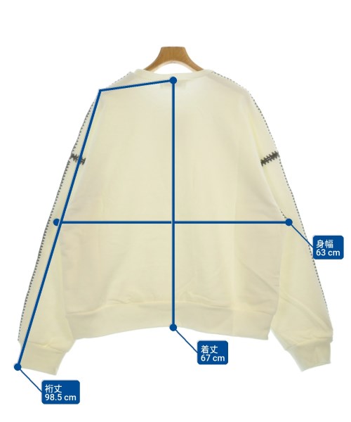 DISCOVERED（ディスカバード）スウェット 白 サイズ:3(L位) メンズ/2200647996188