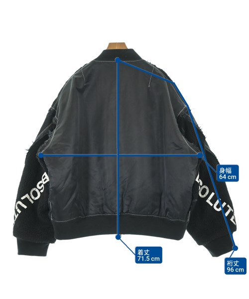 DISCOVERED（ディスカバード）スタジャン 黒 サイズ:3(L位) メンズ/2200646304021