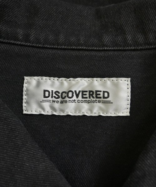 DISCOVERED（ディスカバード）デニムジャケット 黒 サイズ:3(L位) メンズ/2200668079051