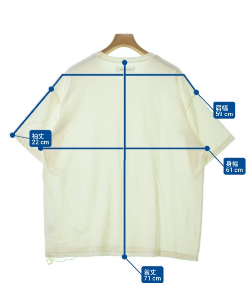 DISCOVERED（ディスカバード）Tシャツ・カットソー 白 サイズ:2(M位) メンズ/2200724070374