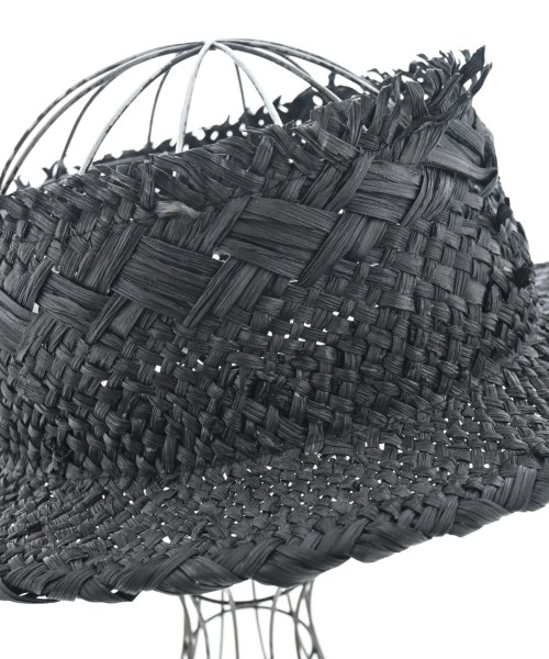 DISCOVERED（ディスカバード）ストローハット 黒 サイズ:3 メンズ/2200683894196
