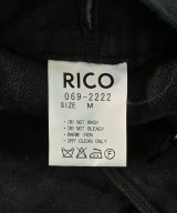 RICO（リコ）カジュアルシャツ 黒 サイズ:M メンズ/2200696690563