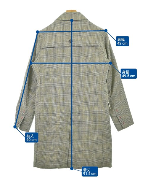 RICO（リコ）ステンカラーコート 黒 サイズ:S メンズ/2200648217015