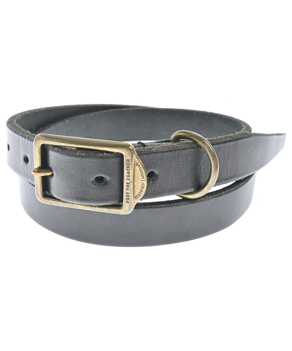 foot the coacher（フット ザ コーチャー）ベルト 黒 サイズ:- メンズ