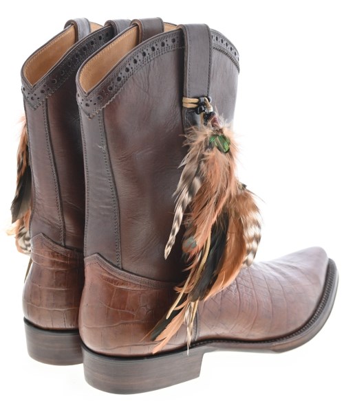 foot the coacher（フット　ザ　コーチャー）ブーツ 茶 サイズ:UK8(26.5cm位) メンズ/2200698802018