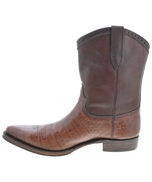 foot the coacher（フット　ザ　コーチャー）ブーツ 茶 サイズ:UK8(26.5cm位) メンズ/2200698802018