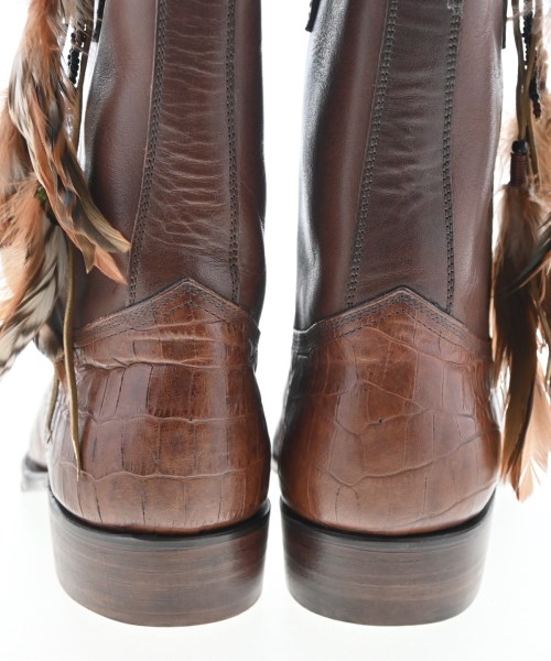 foot the coacher（フット　ザ　コーチャー）ブーツ 茶 サイズ:UK8(26.5cm位) メンズ/2200698802018