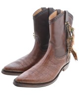 foot the coacher（フット　ザ　コーチャー）ブーツ 茶 サイズ:UK8(26.5cm位) メンズ/2200698802018