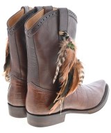 foot the coacher（フット　ザ　コーチャー）ブーツ 茶 サイズ:UK8(26.5cm位) メンズ/2200698802018
