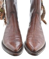 foot the coacher（フット　ザ　コーチャー）ブーツ 茶 サイズ:UK8(26.5cm位) メンズ/2200698802018