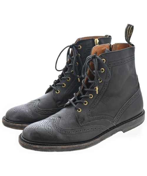 foot the coacher(フット　ザ　コーチャー)ブーツ 黒 サイズ:UK8 1/2(27cm位)/2200699066785