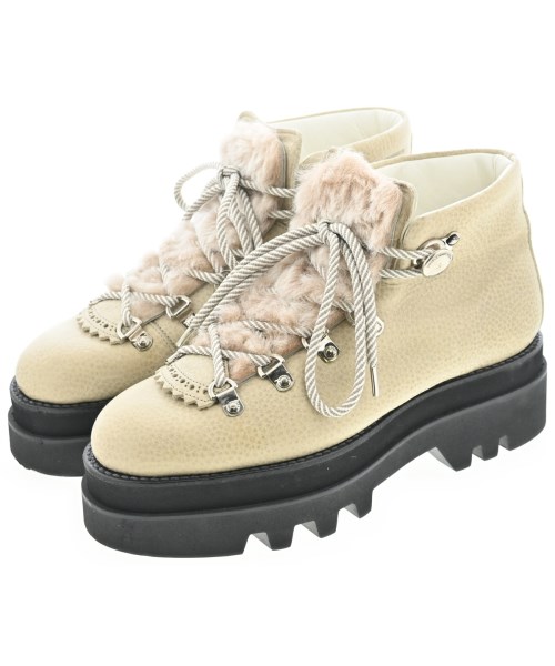 foot the coacher(フット　ザ　コーチャー)ブーツ ベージュ サイズ:UK7(25.5cm位)/2200671067083