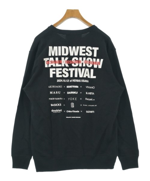 MID WEST（ミッド　ウエスト）スウェット 黒 サイズ:-(XL位) メンズ/2200725514198
