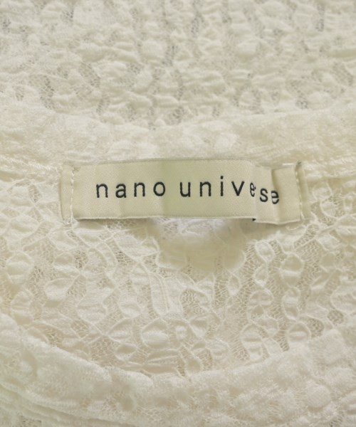 nano UNIVERSE（ナノユニバース）ブラウス 白 サイズ:F レディース/2200631253068