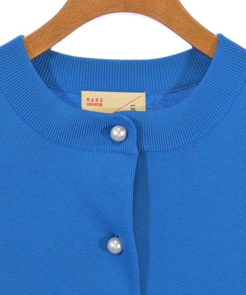 nano UNIVERSE（ナノユニバース）カーディガン 青 サイズ:1(S位) レディース/2200632390021