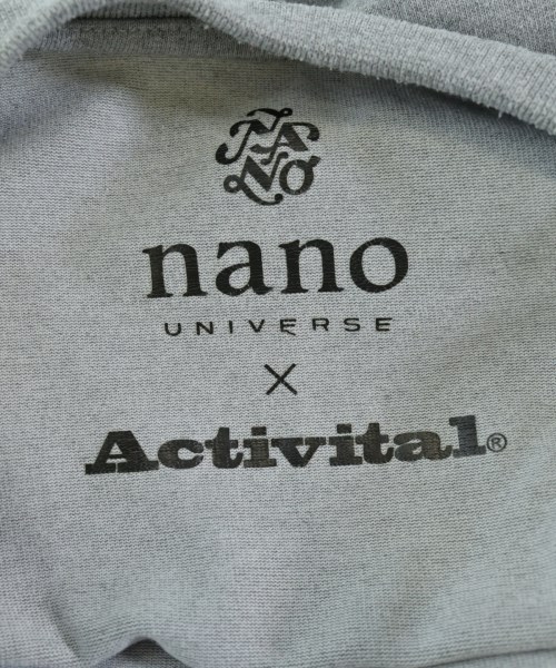 nano UNIVERSE（ナノユニバース）スウェット グレー サイズ:S レディース/2200628137081