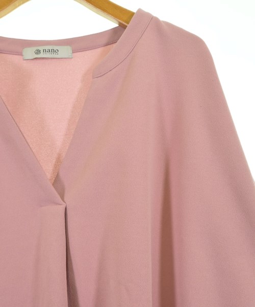 nano UNIVERSE（ナノユニバース）ブラウス ピンク サイズ:F レディース/2200635720016