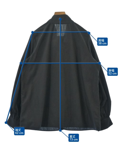 nano UNIVERSE（ナノユニバース）ブラウス 黒 サイズ:F レディース/2200635720023