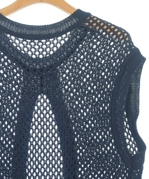 nano UNIVERSE（ナノユニバース）ニット・セーター 紺 サイズ:36(S位) レディース/2200632051038