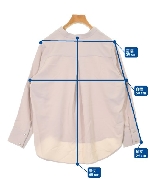 nano UNIVERSE（ナノユニバース）ブラウス ベージュ サイズ:F レディース/2200632612086