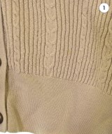 nano UNIVERSE（ナノユニバース）カーディガン ベージュ サイズ:36(S位) レディース/2200633283025