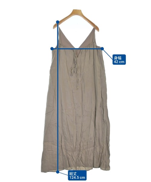 nano UNIVERSE（ナノユニバース）ワンピース ベージュ サイズ:F レディース/2200620280051