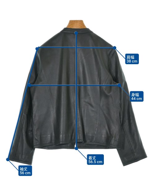 nano UNIVERSE（ナノユニバース）ライダース 黒 サイズ:38(M位) レディース/2200623069028