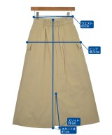 nano UNIVERSE（ナノユニバース）ロング・マキシ丈スカート ベージュ サイズ:F レディース/2200634099076