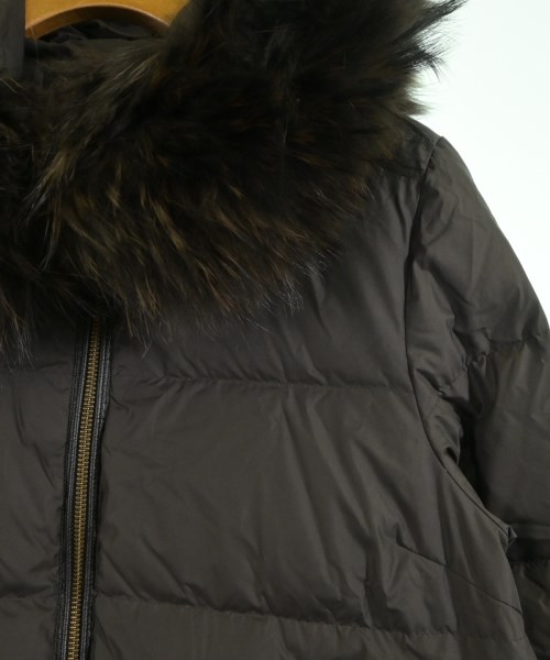 nano UNIVERSE（ナノユニバース）ダウンジャケット/ダウンベスト 茶 サイズ:38(M位) レディース/2200636699052