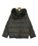 nano UNIVERSE（ナノユニバース）ダウンジャケット/ダウンベスト 茶 サイズ:38(M位) レディース/2200636699052