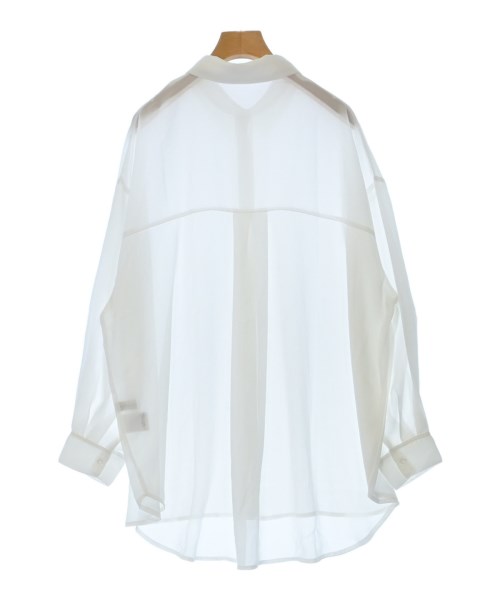 nano UNIVERSE（ナノユニバース）カジュアルシャツ 白 サイズ:F レディース/2200637276207