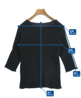 nano UNIVERSE（ナノユニバース）ニット・セーター 黒 サイズ:F レディース/2200622874128