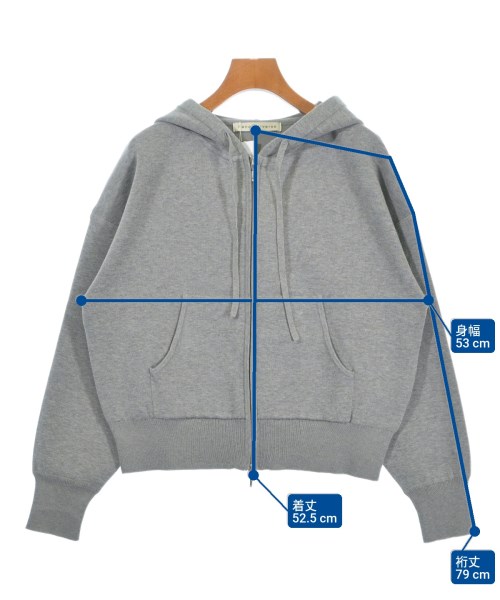 nano UNIVERSE（ナノユニバース）パーカー グレー サイズ:F レディース/2200638247015