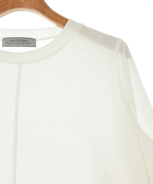 nano UNIVERSE（ナノユニバース）Tシャツ・カットソー 白 サイズ:F レディース/2200632855018