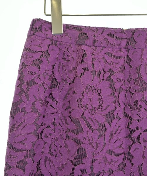 nano UNIVERSE（ナノユニバース）ひざ丈スカート 紫 サイズ:F レディース/2200635564092
